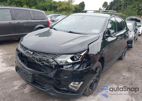 2019 Chevrolet Equinox Lt из США, поврежденный, VIN 2GNAXVEX7K6300039